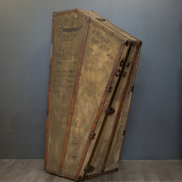 Antique 19th c. Harp Case c. 1890