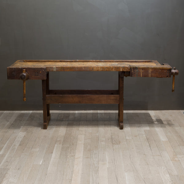 19th c. American Carpenter's Workbench c.1880-1900
