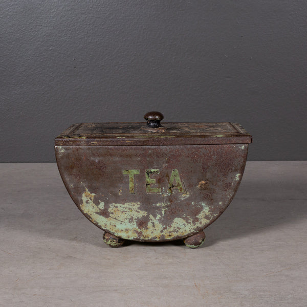 19th c. English Toleware Tea Bin c.mid-1800