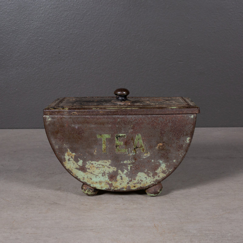 19th c. English Toleware Tea Bin c.mid-1800