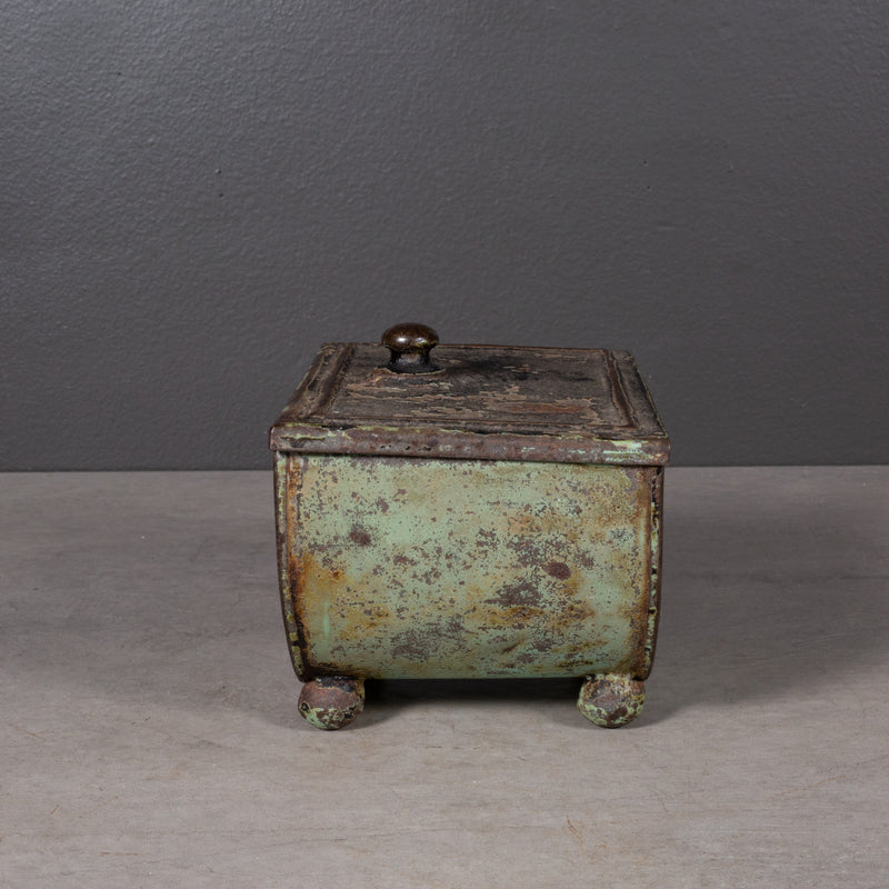 19th c. English Toleware Tea Bin c.mid-1800