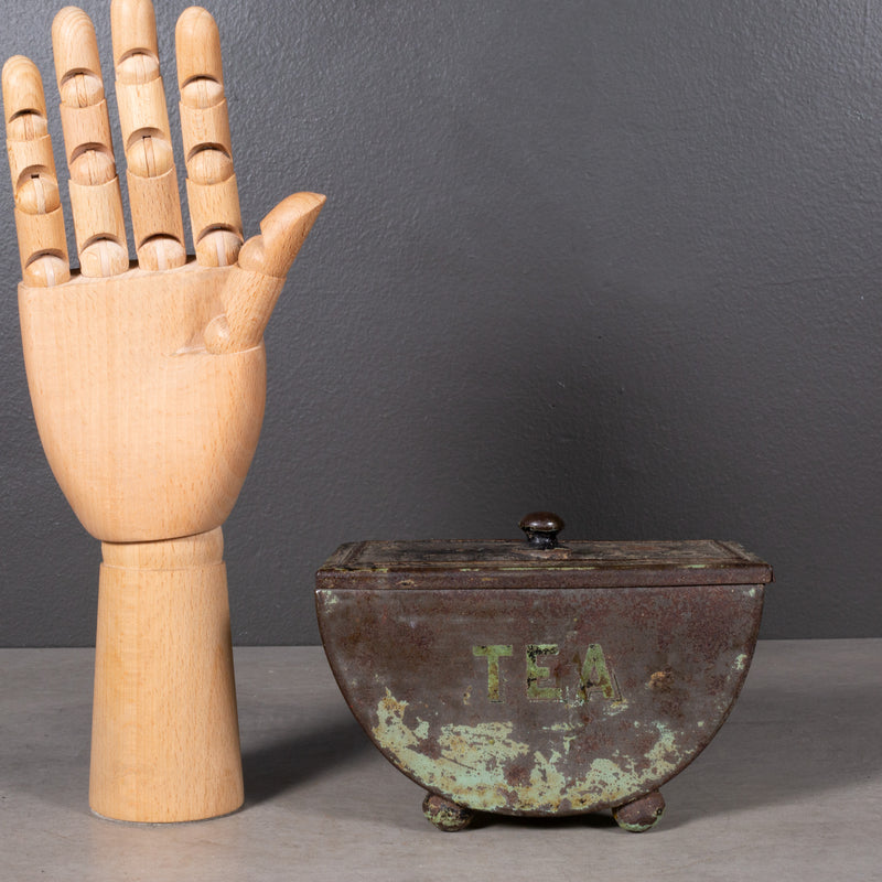 19th c. English Toleware Tea Bin c.mid-1800