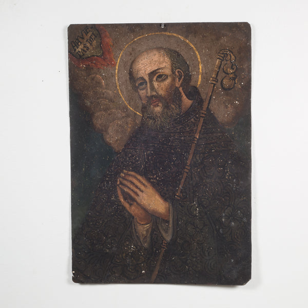 19th c. Mexican Retablo c.1880