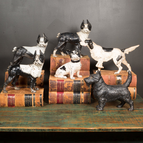 Cast Iron Pointer Dog Doorstop by Hubley c.1910-1940