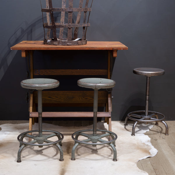 Metal "Adjusto" Swivel Counter Stool c.1970