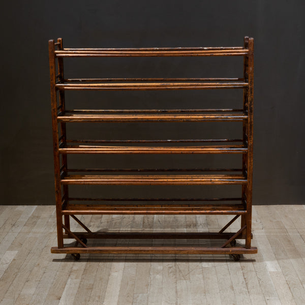 Late 19th c./Early 20th c. Cobbler's Factory Shoe Rack c.1880-1920