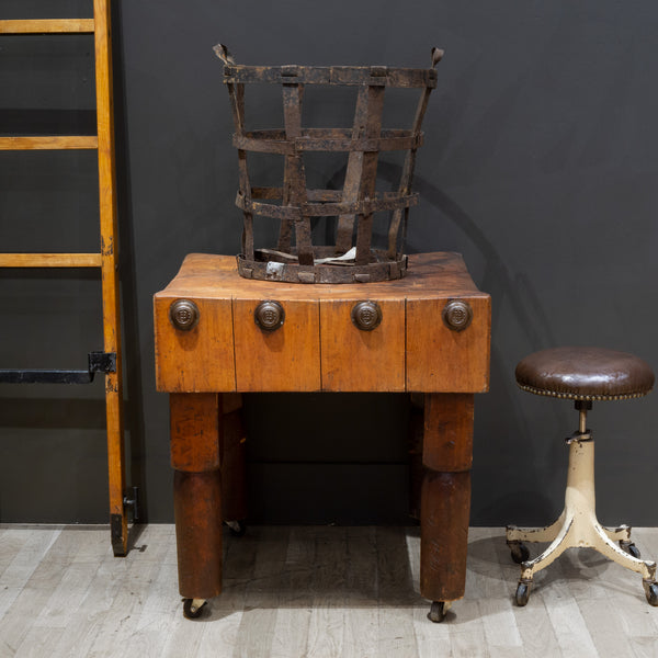 Early 20th c. Maple Butcher Block c.1930