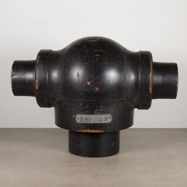 Early 20th c. Wooden Foundry Mold c.1900