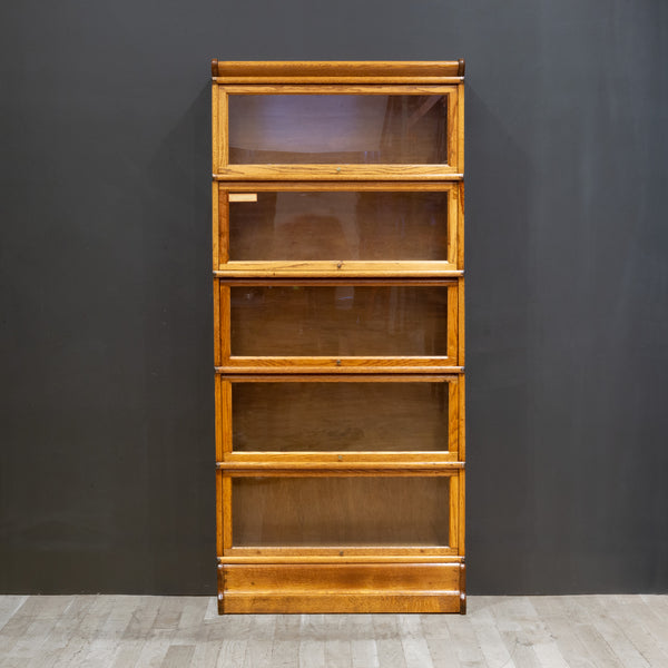 Early 20th c. Globe-Wernicke 5 Stack Lawyer's Bookcase c.1900-1910