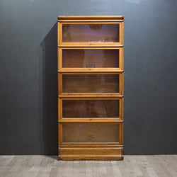 Early 20th c. Globe-Wernicke 5 Stack Lawyer's Bookcase c.1890
