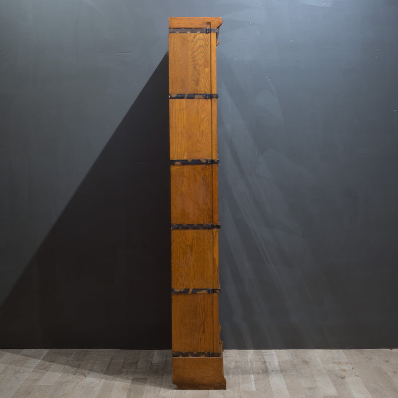 Early 20th c. Globe-Wernicke 5 Stack Lawyer's Bookcase c.1890