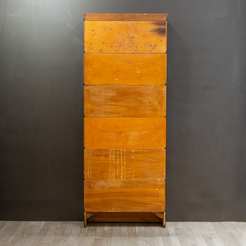 Early 20th c. Globe-Wernicke 6 Stack Lawyer's Bookcase with Drawer c.1910