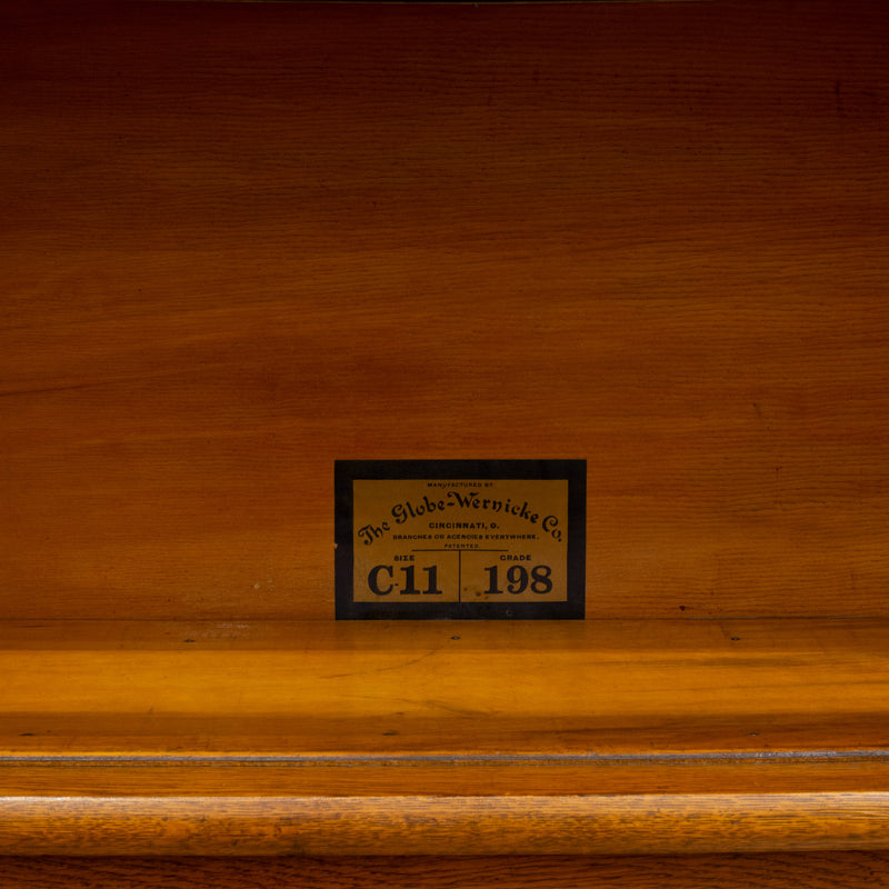 Early 20th c. Globe-Wernicke 6 Stack Lawyer's Bookcase with Drawer c.1910