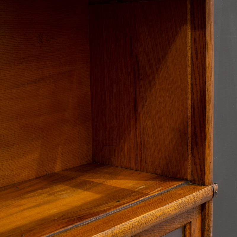 Early 20th c. Globe-Wernicke 6 Stack Lawyer's Bookcase with Drawer c.1910