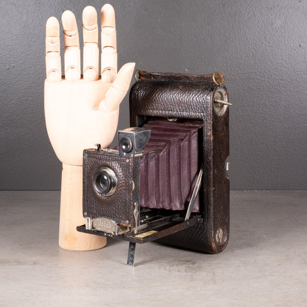 Antique "No. 3 Folding Pocket Kodak, Model AB" Camera c.1900