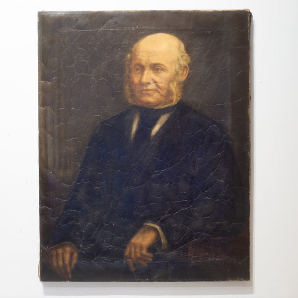 19th c. Oil Portrait of a Gentleman c.1800s