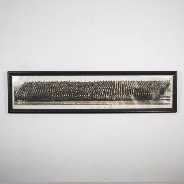 Early 20th c. Infantry Panoramic Photo c.1900-1915