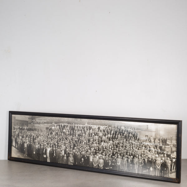 Early 20th c. "I.A. of T.S.E Convention" Panoramic Photo c.1938