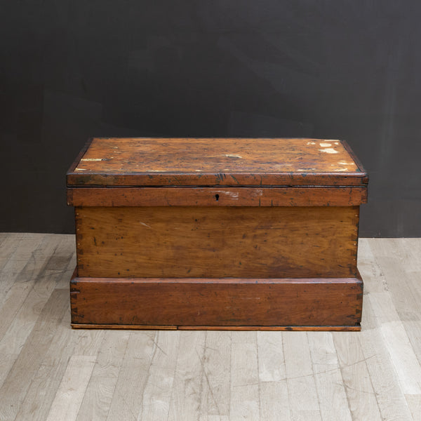 Late 19th/early 20th c. Blanket Chest c.1880-1920