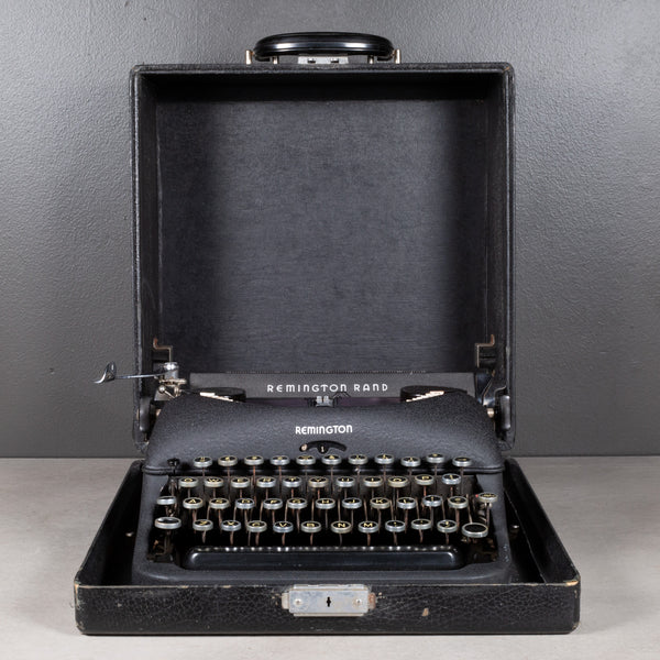 Antique Remington Rand Deluxe Model 5 Typewriter c.1941