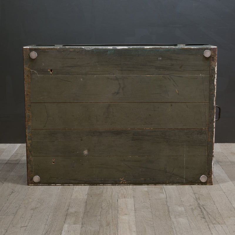 WWII era Military Trunk/Coffee Table c.1940