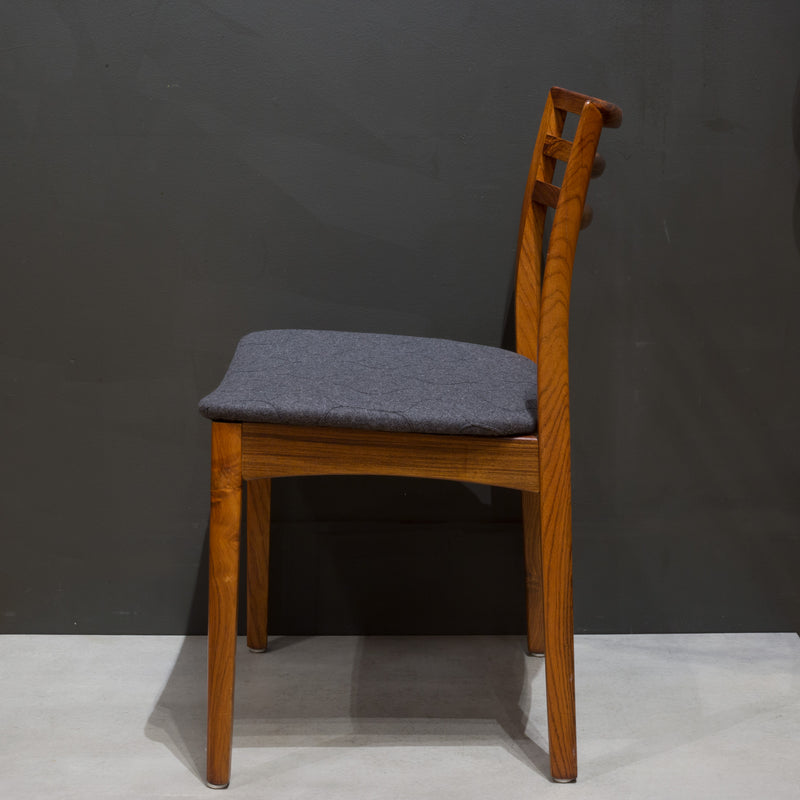 Reupholstered Mid-century Danish Rosewood Dining Chairs c.1960