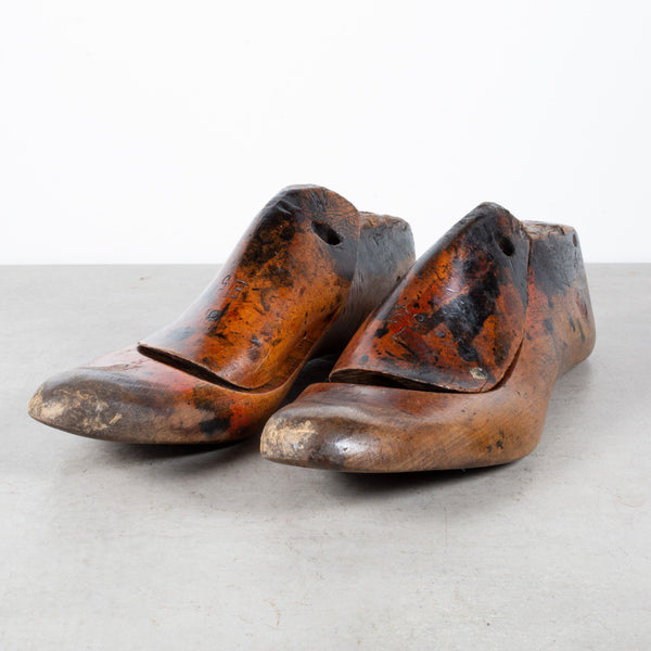 Antique Wooden Shoe Last c.1920-8 Pairs Available