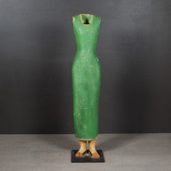 Mounted Antique Distressed Wooden Santo c.1890-1940