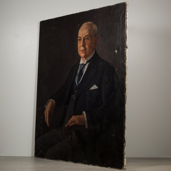 Louise Hahn Oil on Canvas Protrait 1933