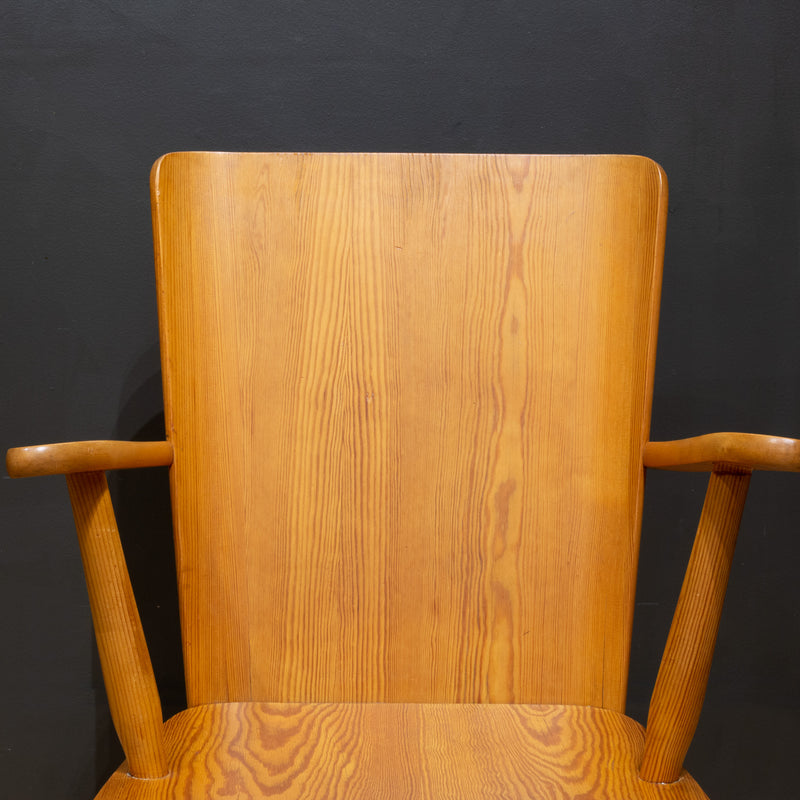 Nordic Pine Rocking Chair by Göran Malmval for Svensk Fur, Sweden c.1950
