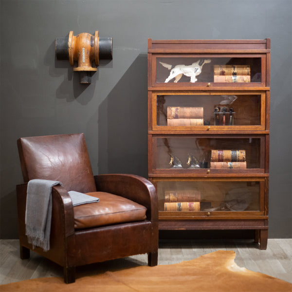 Early 20th c. Globe-Wernicke 4 Stack Lawyer's Bookcase c.1910