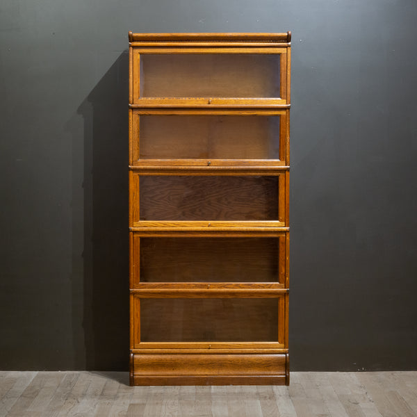 Early 20th c. Globe-Wernicke 5 Stack Lawyer's Bookcase c.1910
