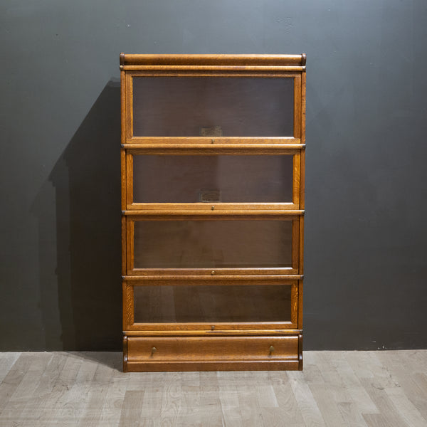 Early 20th c. Globe-Wernicke 4 Stack Lawyer's Bookcase c.1910