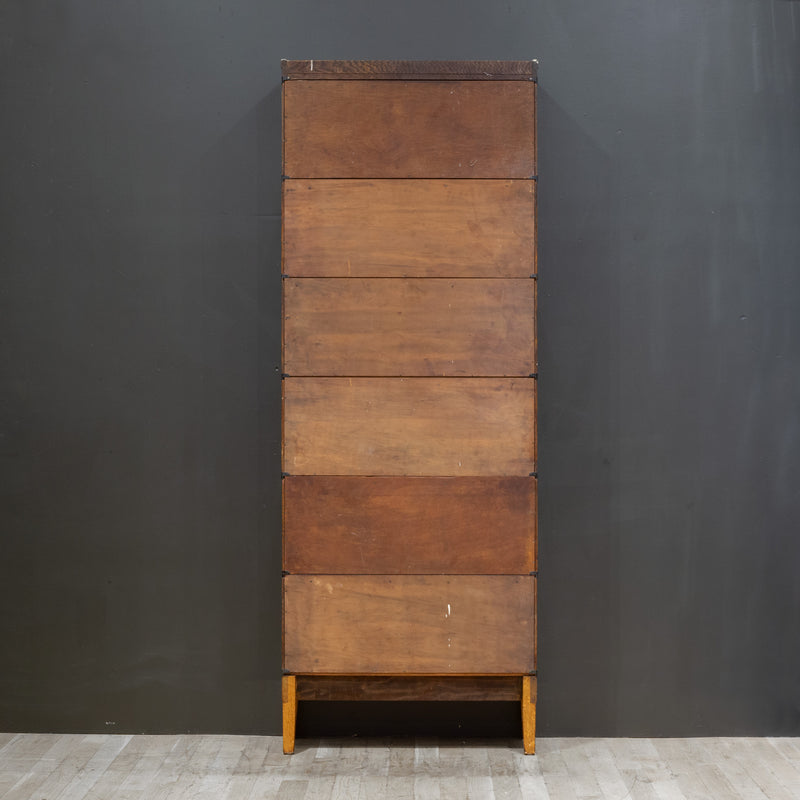 Antique Macey Furniture 6 Stack Lawyer's Bookcase c.1910-Oak Finish