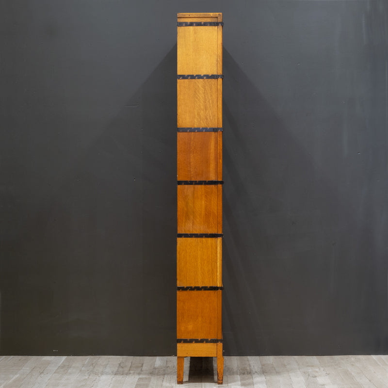 Antique Macey Furniture 6 Stack Lawyer's Bookcase c.1910-Oak Finish