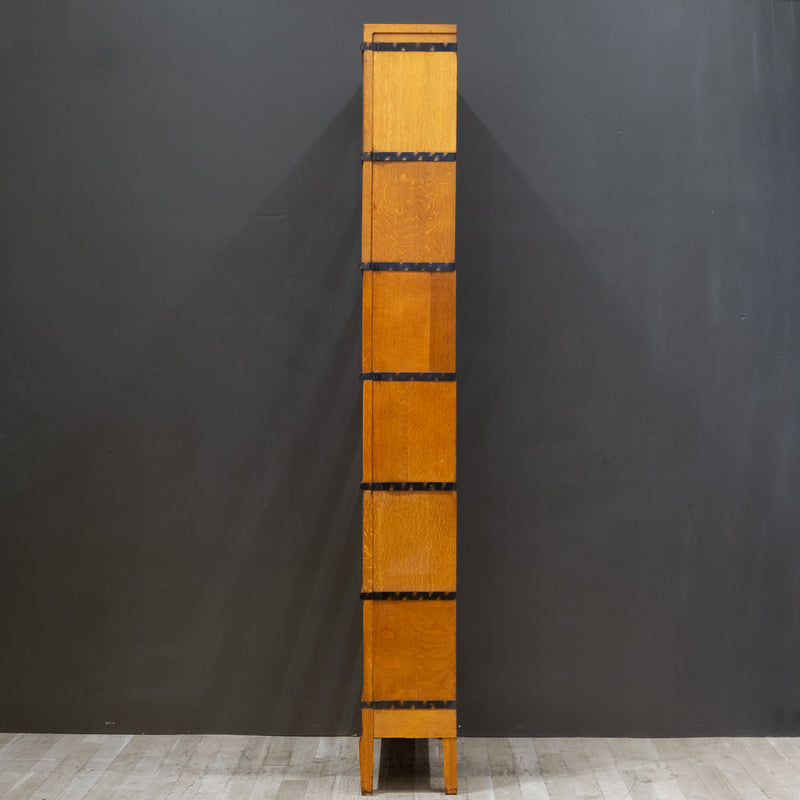 Antique Macey Furniture 6 Stack Lawyer's Bookcase c.1910-Oak Finish