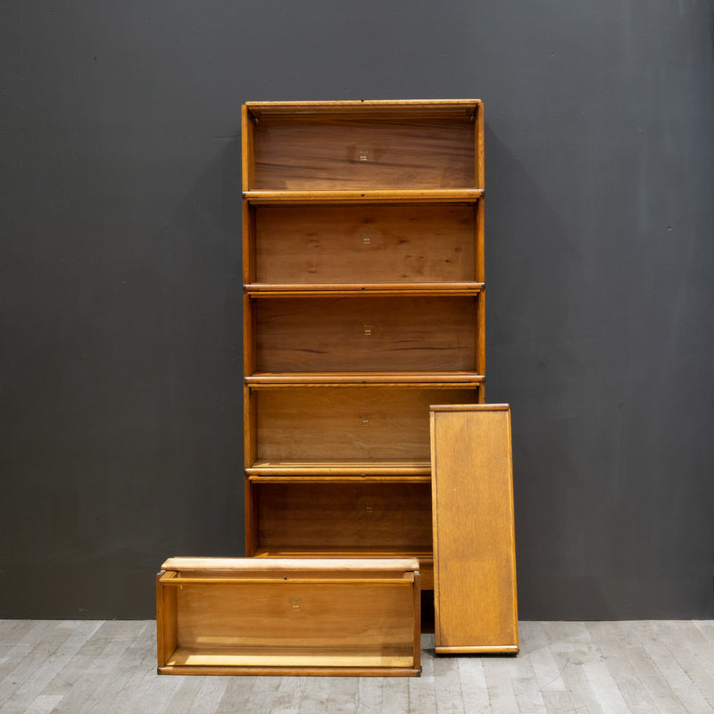 Antique Macey Furniture 6 Stack Lawyer's Bookcase c.1910-Oak Finish