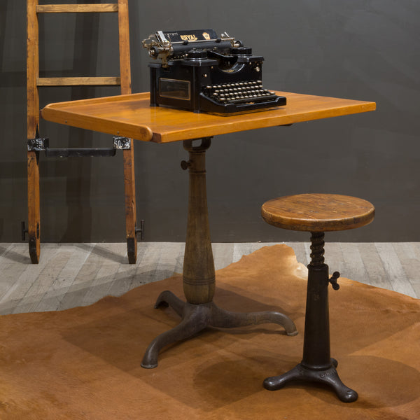 Early 20th c. Singer Sewing Machine Stool c.1930
