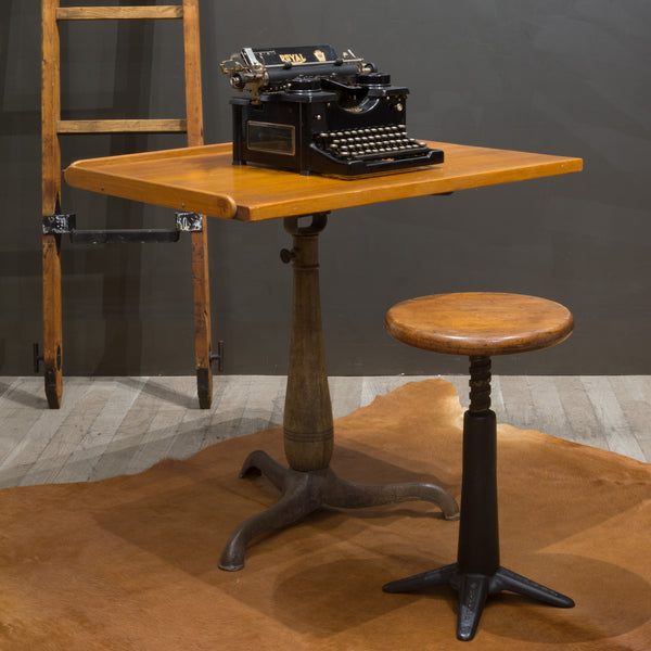 Early 20th c. Singer Sewing Machine Stool c.1940