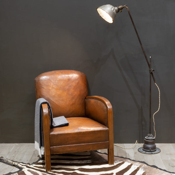 Early 20th c. Industrial Table or Floor Lamp c.1920-1940