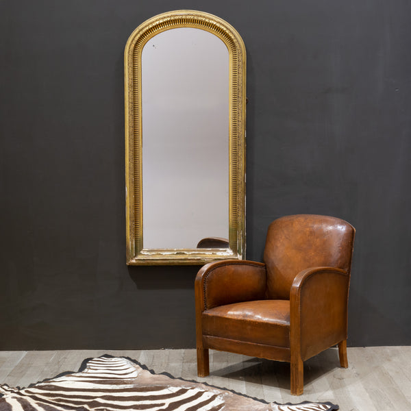 19th c. French Louis Philippe Gold Leaf Mirror c.1860-1890