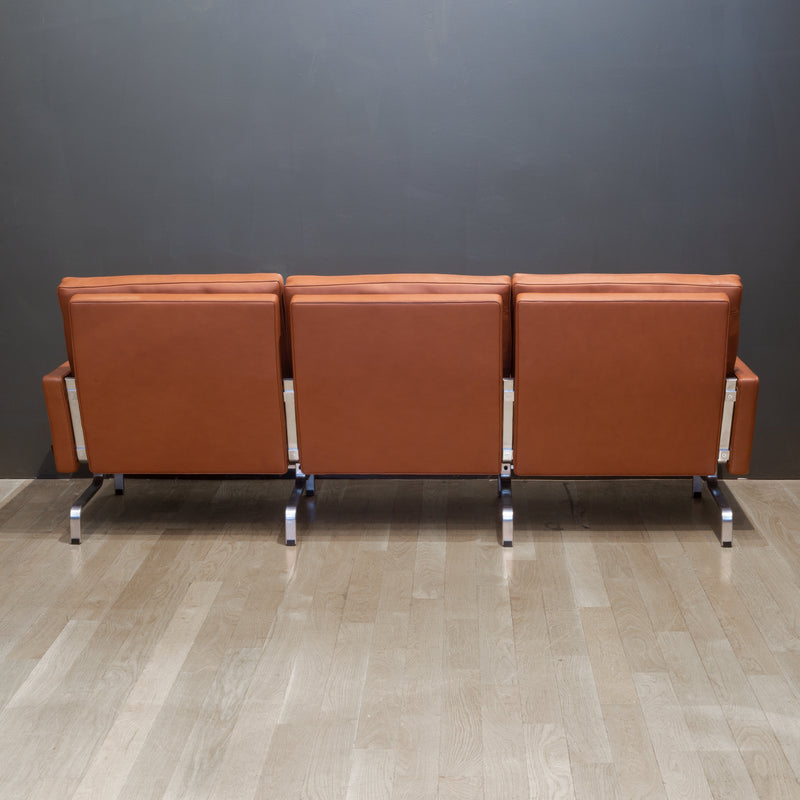 Fritz Hansen PK31/3 Leather Sofa