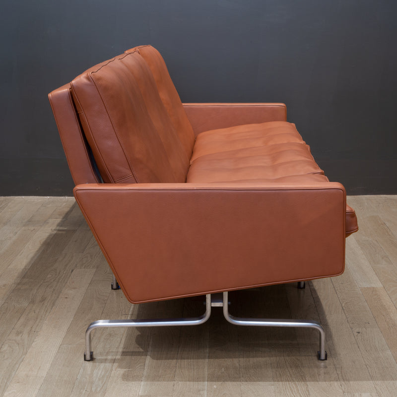 Fritz Hansen PK31/3 Leather Sofa