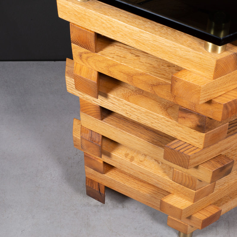 Split Rail Side Table-Like New