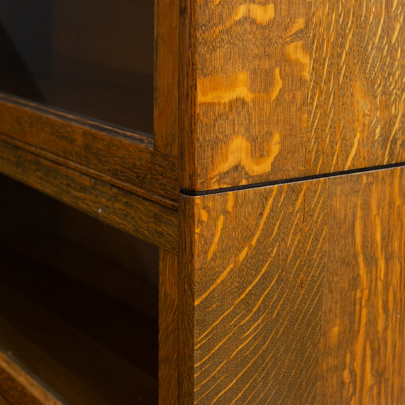 Late 19th c. Gunn Furniture Co. 4 Stack Lawyer's Bookcase c.1899