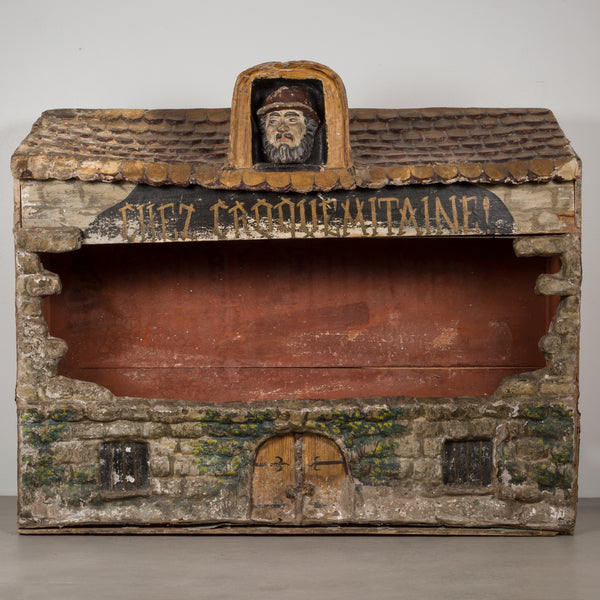 Hand Made French Puppet Theater c.1940