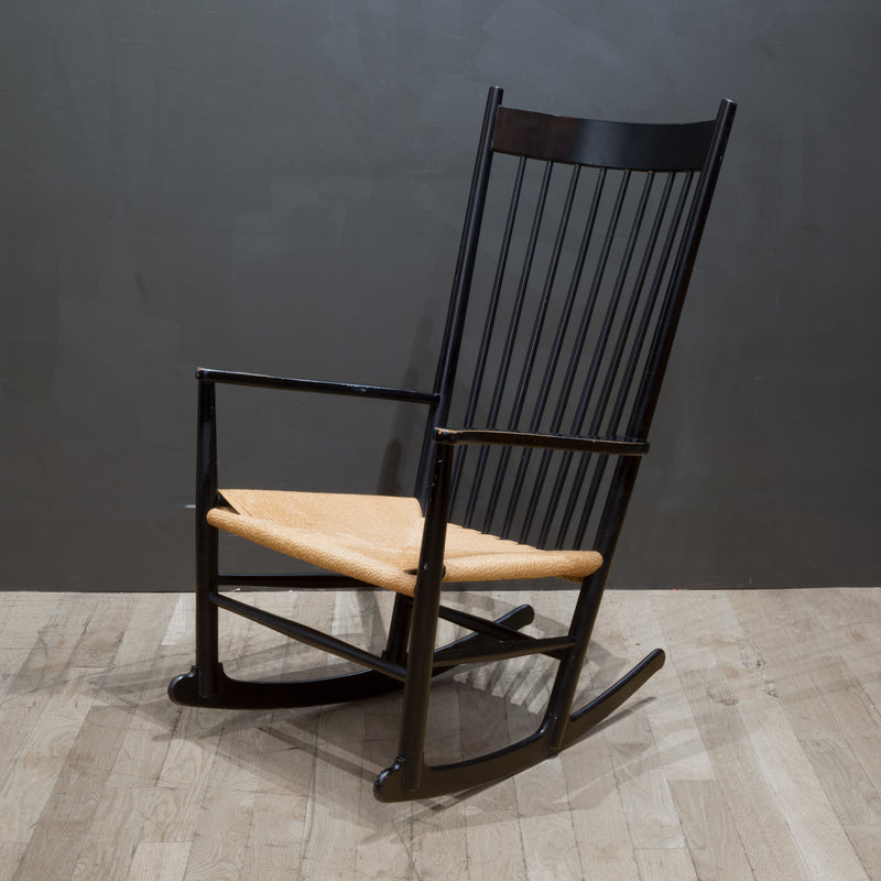 Mid-century Hans Wegner FDB Mobler J-16 Rocking Chair c.1960