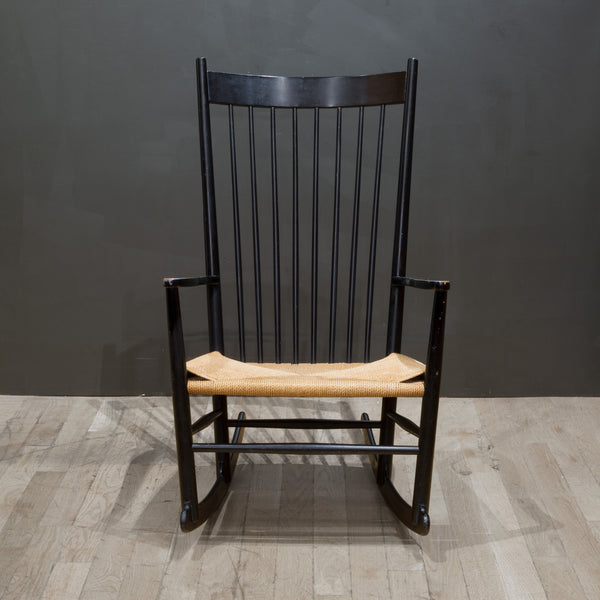Mid-century Hans Wegner FDB Mobler J-16 Rocking Chair c.1960