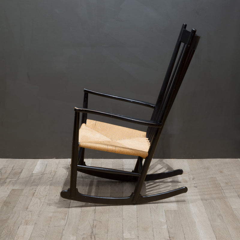 Mid-century Hans Wegner FDB Mobler J-16 Rocking Chair c.1960