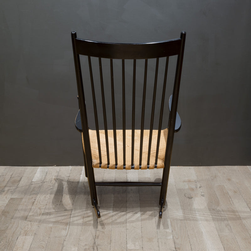 Mid-century Hans Wegner FDB Mobler J-16 Rocking Chair c.1960